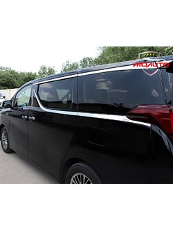 ขอบหน้าต่างชายประตูหลังสแตนเลท ALPHARD / VELLFIRE 30 MC