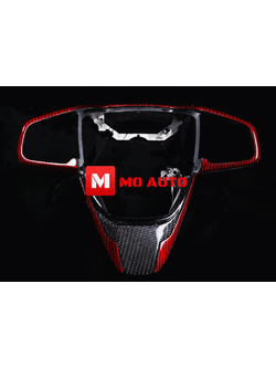 เพลทครอบพวงมะลัย คาร์บอน CIVIC FC/FK/MC 2019