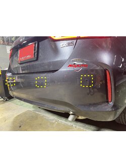 เซ็นเซอร์ถอยหลัง 4 จุด แบบยุโรป CITY 2020-2022