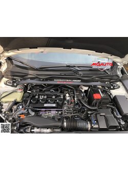 ค้ำโช้คหน้าดำโลโก้แดง CIVIC FC / FK 2016-2021