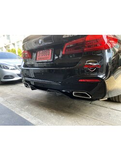 Diffuser BMW Series 5 G30 ดำเงา ทรง MP