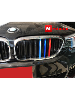 แถบสี ///M Performance ติดกระจังหน้า Series 5 G30 แถบสี ติดกระจังหน้า