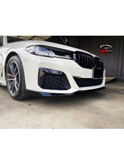 ลิ้นหน้า BMW Series 5 G30 LCI ดำเงา ทรง FD