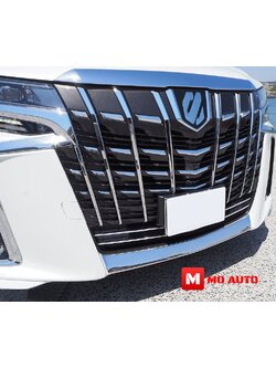 คิ้วกันชนหน้าล่างสแตนเลท ALPHARD MC