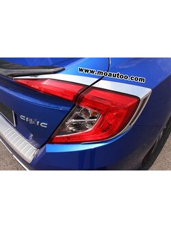 คิ้วไฟท้ายโครเมียม CIVIC FC