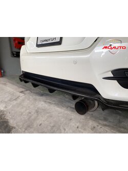 ดิฟฟิวเซอร์หลังคาร์บอนแท้ แบบเต็ม พร้อมปีกข้างFC / FC MC