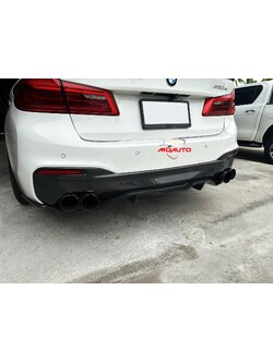 Diffuser BMW Series 5 G30 Pure Carbon ทรง MP
