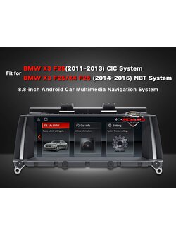 จอแอนดอยกลางแบบฝั่ง BMW X3 X4