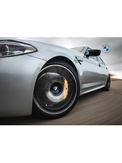 ฝาปิดดุมล้อแบบไม่หมุนตามล้อรถ BMW