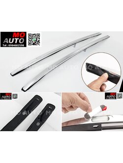 คานเสริมหลังคาคู่ (Roof Rail) แบบแนบ ทรงศูนย์ CR-V G5