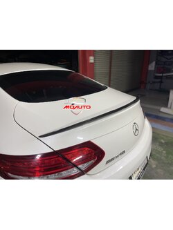 สปอยเลอร์ฝากระโปรงท้าย C200 C250 Coupe W205 Carbon แท้ ทรง C63