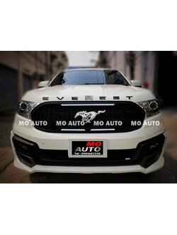 กระจังหน้า ทรง MUSTANG ม้าโครเมียม FOR EVEREST