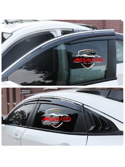 กันสาดสแตนเลท CIVIC FC