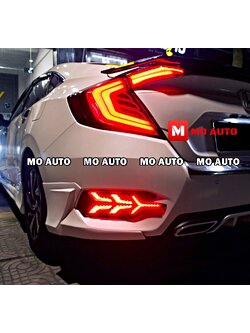 ไฟเบรคกันชนท้าย AUDI Style Civic FC 2016-2021