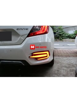 ไฟเบรคกันชนหลัง LED V1 CIVIC FC 2106 - 2021