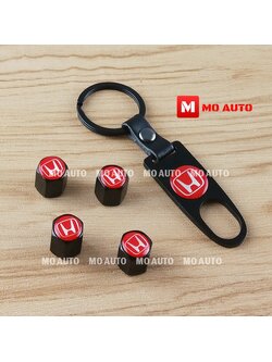 จุกลม H แดง พร้อมพวงกุญแจ CR-V G5