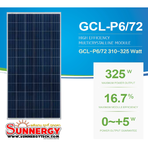 GCL แผงโซล่าเซลล์