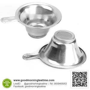 ที่กรองชาสแตนเลส Stainless Steel Tea Infuser (ขายคู่2ชิ้น)