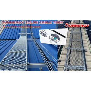 Solar Cable Tray รางสายไฟโซล่าเซลล์