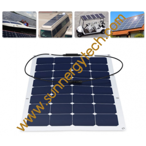 แผงโซล่าเซลล์แบบโค้งงอSemiflexsolarpanel