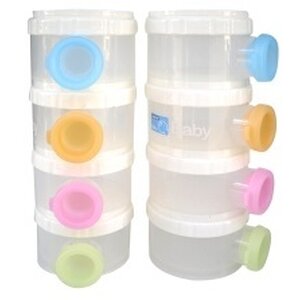 ชั้นแบ่งนมผง กล่องเก็บนมผง