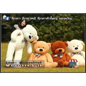 ตุ๊กตาหมี โบว์สก๊อต 1.4เมตร รุ่นติดTOP3