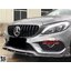 ลิ้นหน้าเพียวคาร์บอนแท้ B2 สำหรับ C-Coupe W205 ก่อน Facelip