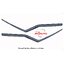 คิ้วกระจังหน้าบน ซ้าย-ขวา CR-V G5 MC 2020-2021