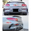 Diffuser ED1 คาร์บอนแท้ สำหรับ C200 C250 Coupe W205
