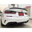 DIFFUSER ท้ายททรง M340i + ปลายท่อใบไม้คู่ BMW G20