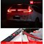 คิ้วไฟ LED ฝากระโปรงท้าย M Step Carbon CR-V G5