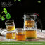 SET-MINI-02-ชุดแก้วชงชา ขนาด1000ml.+ แก้วชา 4 ใบ
