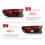 ไฟท้าย LED M-STEP V4 ACCORD G10