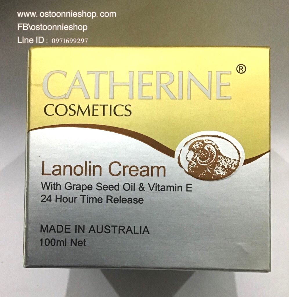 Catherine Lanolin ครีมรกแกะ ผสมลาโนลิน ลดเลือนกระฝ้า จากออสเตรเลีย