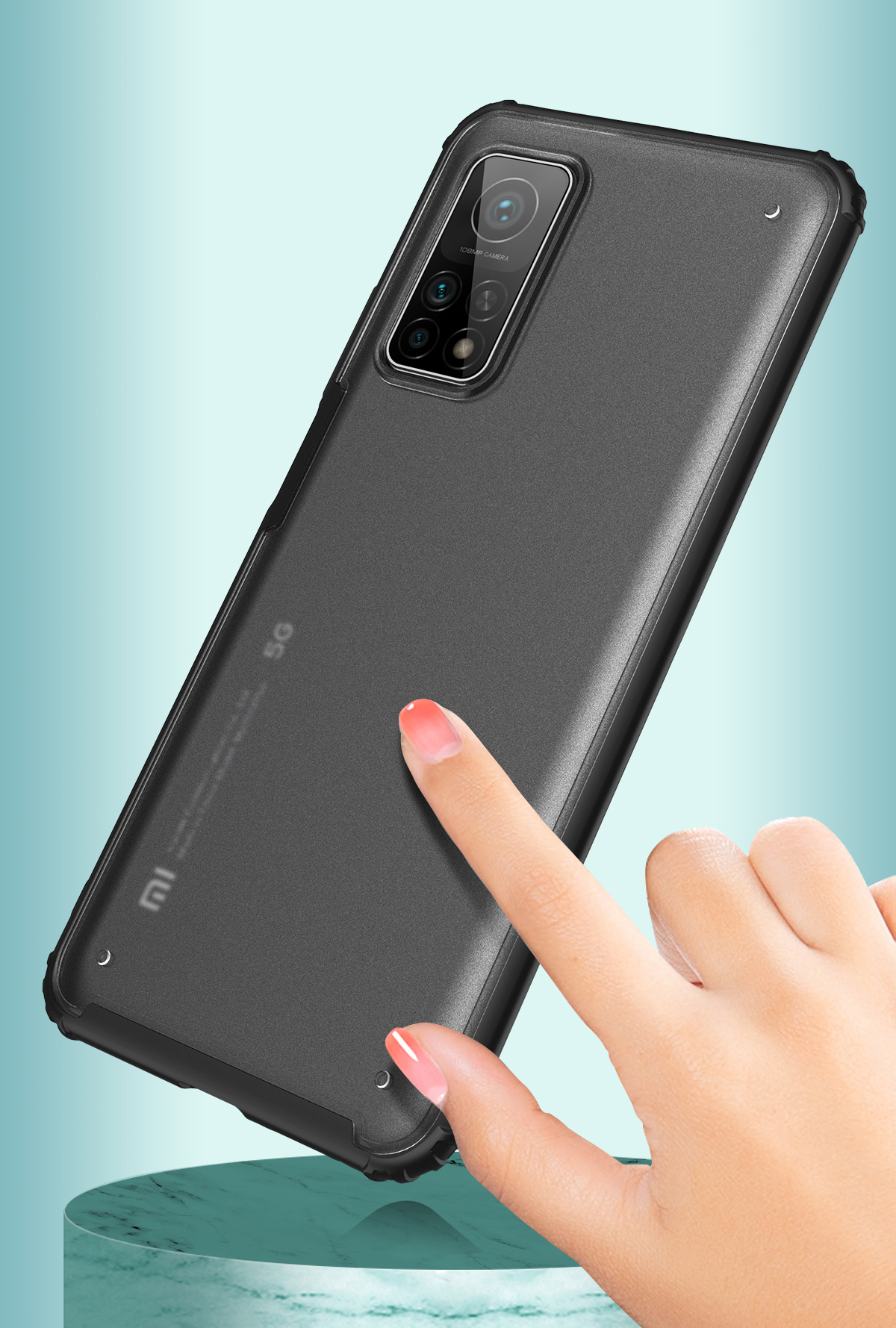 Case Xiaomi Mi 10T Pro 5G / Pre-order * Armor Series Matte PC + เคสโทรศัพท์ไฮบริด TPU *