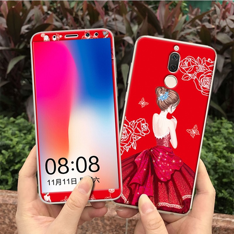 Case Huawei nova 2i / Pre-order * เคส TPU ลายการ์ตูนน่ารักๆ + กระจกนิรภัย *