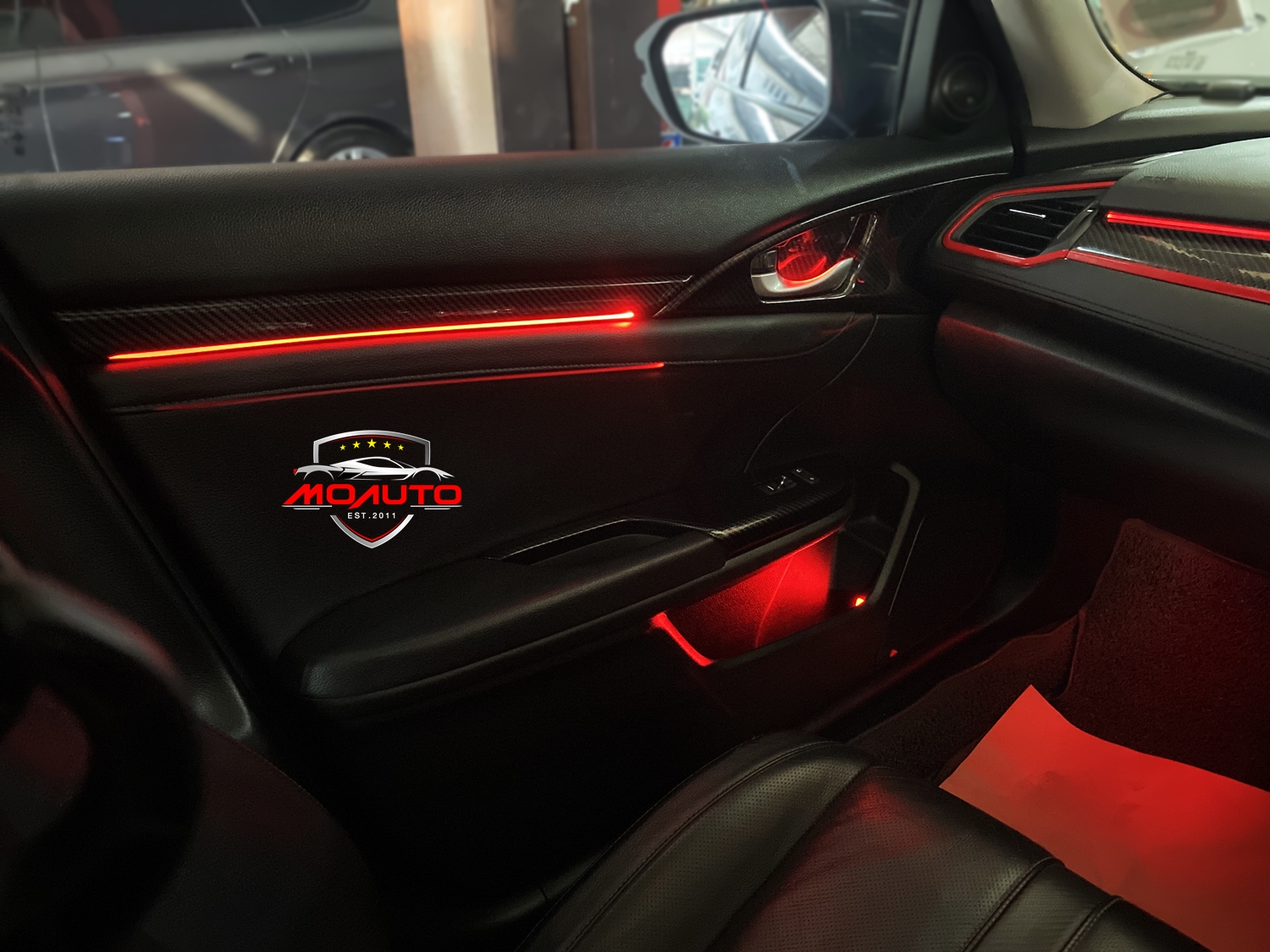 ไฟ Ambient light ตรงรุ่น V1 CIVIC FC / FK