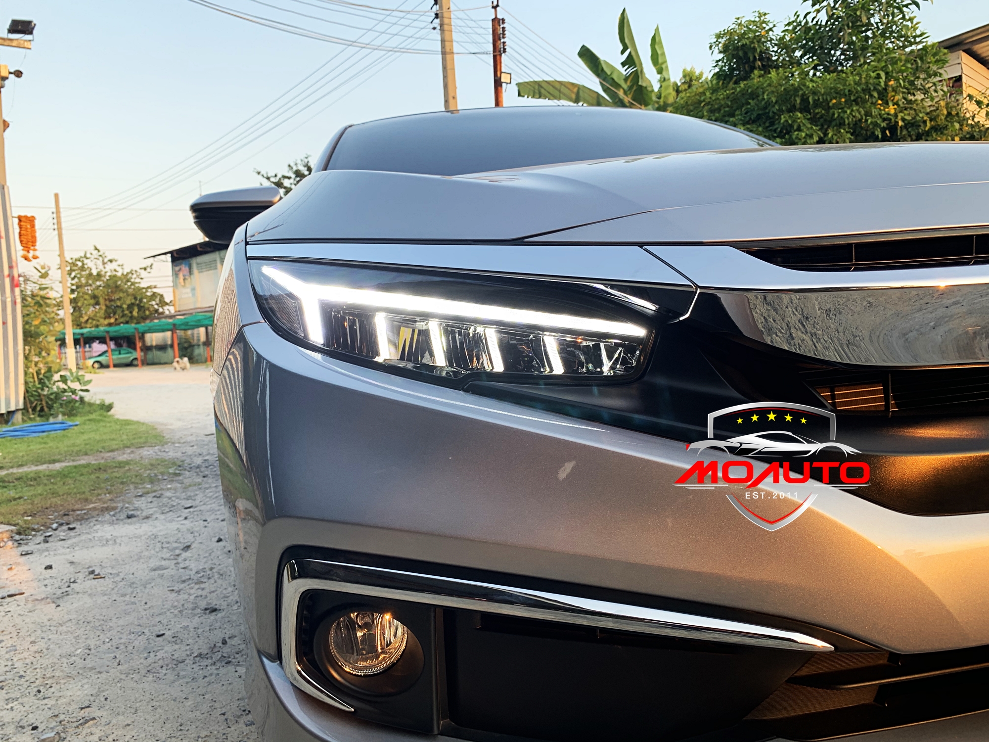 โคมไฟหน้า LED ทรง Audi Style CIVIC FC / FK 2016-2021