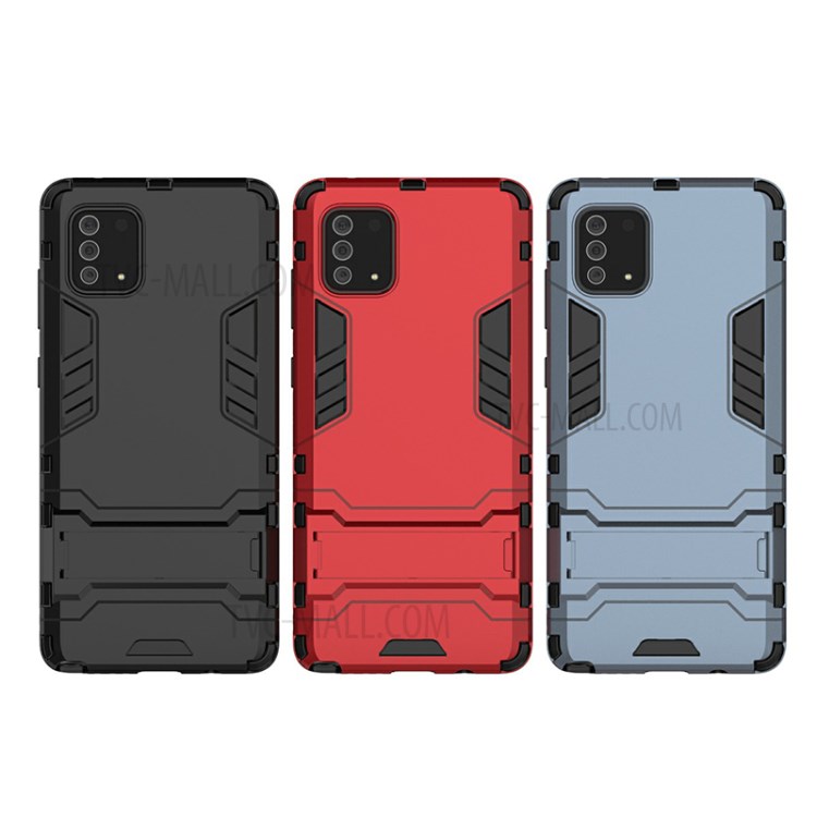 Case Samsung Galaxy Note 10 Lite / Pre-Order * เคสไฮบริด TPU และวัสดุพลาสติกPC + TPU Shell พร้อมขาตั้งที่วาง *