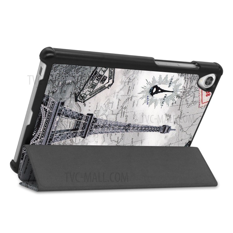 Case Lenovo Tab M8 (2nd Gen) / Pre-Order * รูปแบบการพิมพ์ลายหนังฝาครอบเคสแท็บเล็ตขาตั้ง3- พับ *