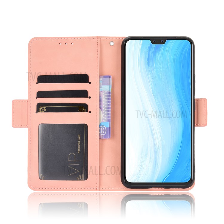 Case Vivo V20 Pro / Pre-Order * Auto-ดูดซึมสไตล์ Retro Wallet หนัง PU สไตล์วินเทจหรูหราและให้สัมผัสที่ละเอียดอ่อน *