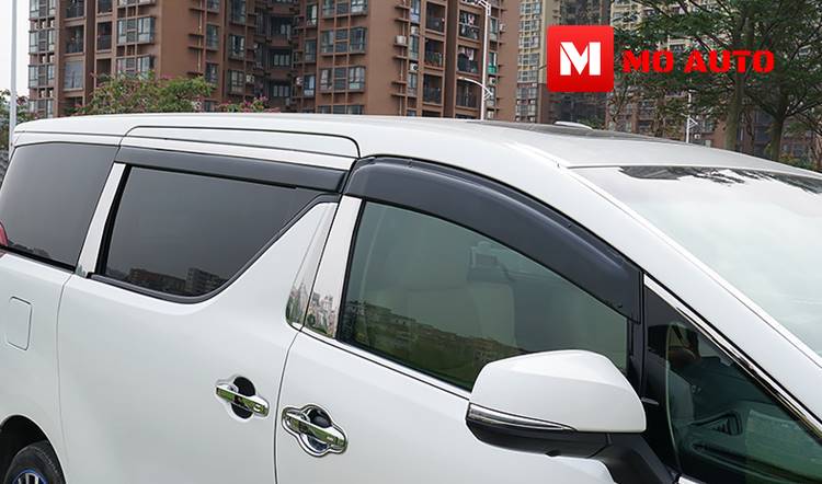 กันสาดสแตนเลท ALPHARD / VELLFIRE MC