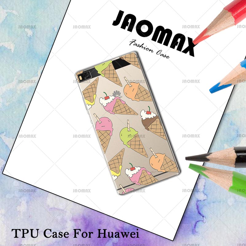 Case Huawei Mate 8 / Pre-order * เคส TPU นุ่ม พิมพ์ลายไอศครีม น่ารักๆ *