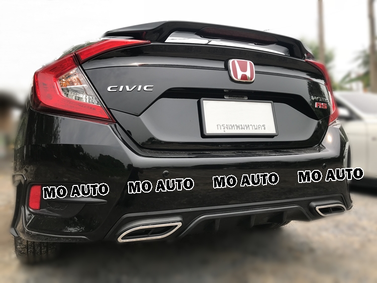 Diffuser ทรง C-Class ดำด้าน CIVIC FC