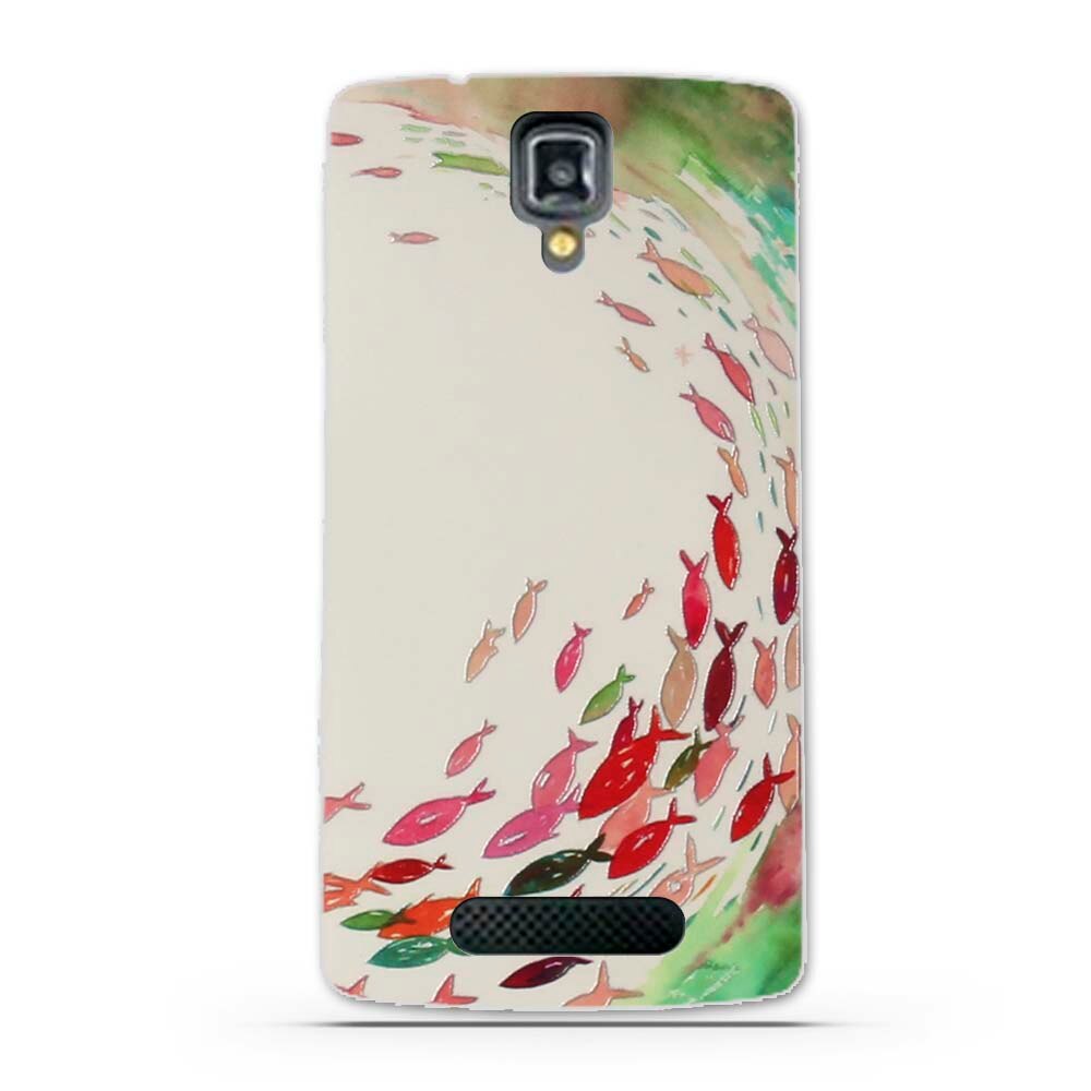 Case Lenovo A1000 / Pre-Order * เคส 3D รูปแบบการพิมพ์ลายนูน สีสันสดใส TPU นิ่ม *