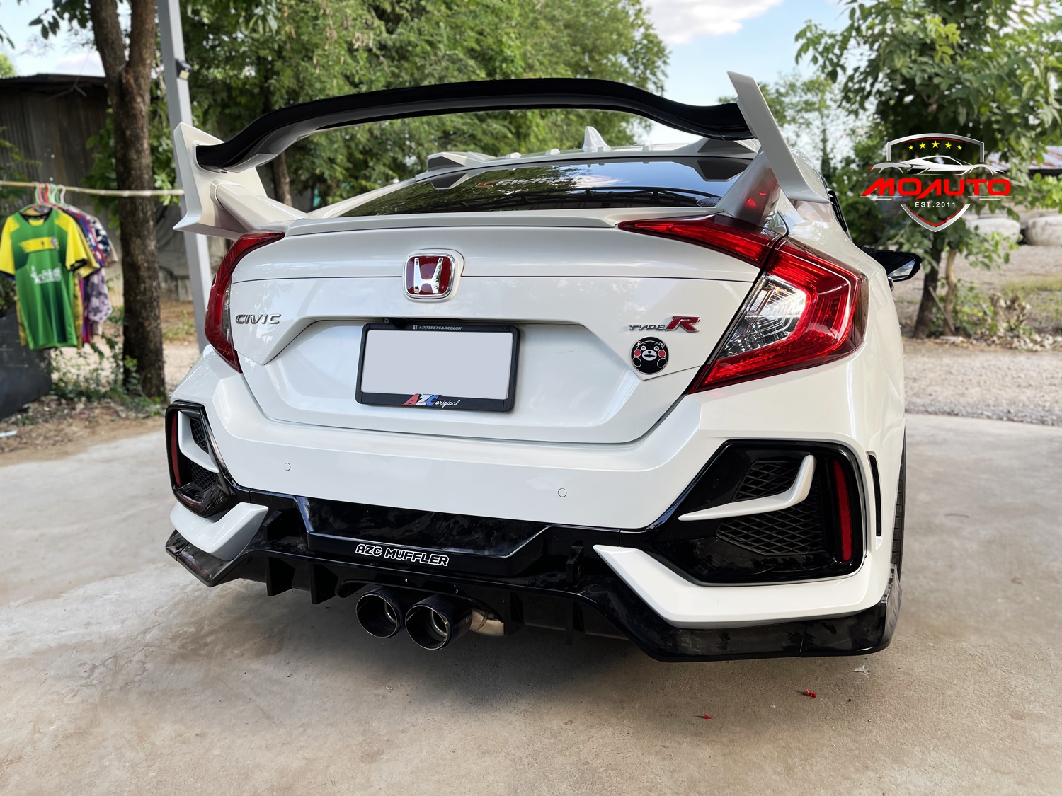 ชุดแต่ง TYPE-R สำหรับ CIVIC FC 2016-2021 (แบบเปลี่ยนกันชน)