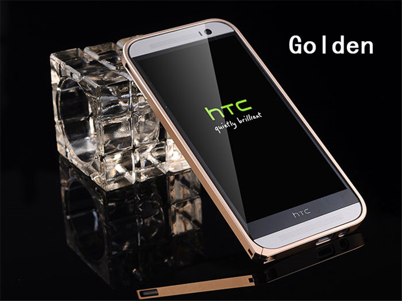 Case HTC ONE M8 / Pre-order * อลูมิเนียมอัลลอยด์กันชนเปลือย, การกระจายความร้อนที่ดี *