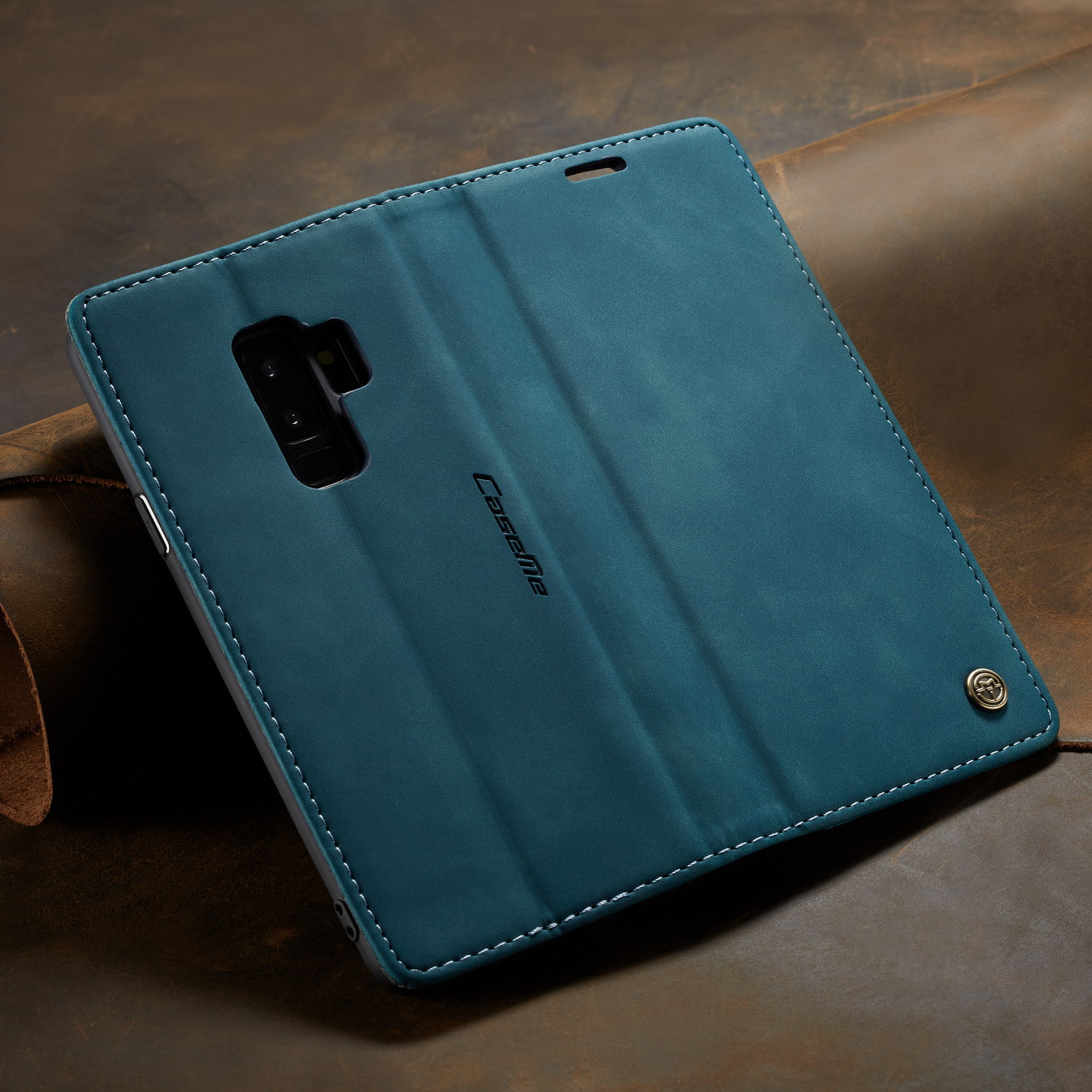 Case Samsung Galaxy S9 Plus / Pre-Order * CASEME 013 Series กระเป๋าหนังแบบดูดซับอัตโนมัติ สไตล์กระเป๋า: 2 ช่องเสียบการ์ด + กระเป๋าเงินสด 1 *