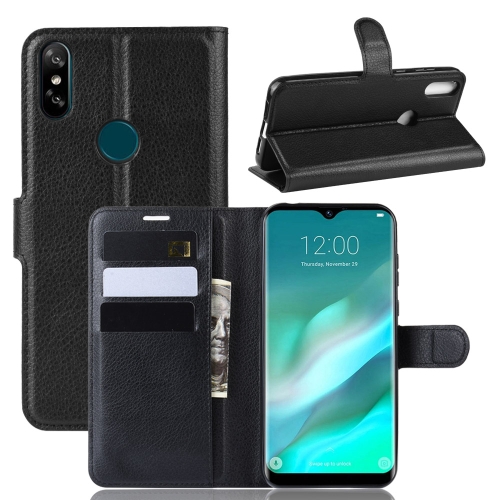 Case Doogee Y8 / Pre-order * เคสซองหนังพลิกแนวนอนเนื้อลิ้นจี่ *