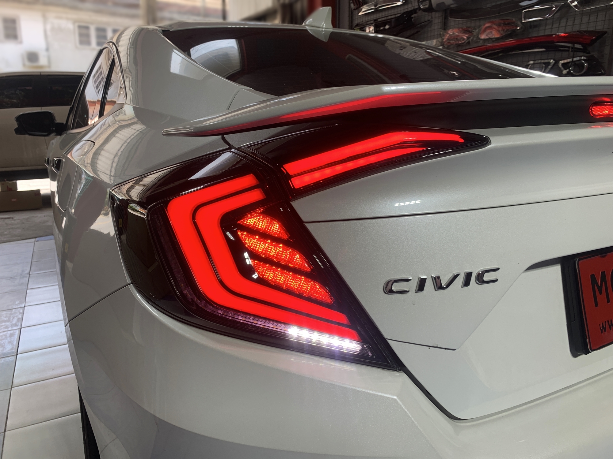 ไฟท้าย M-CONCEPT โคมใส CIVIC FC / FC MC 2016-2021